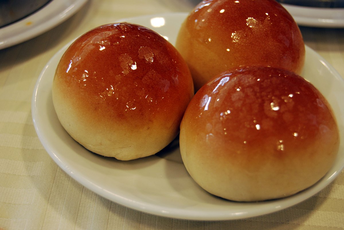 BBQ Pork Steamed Buns Char Siu Bao dim sum