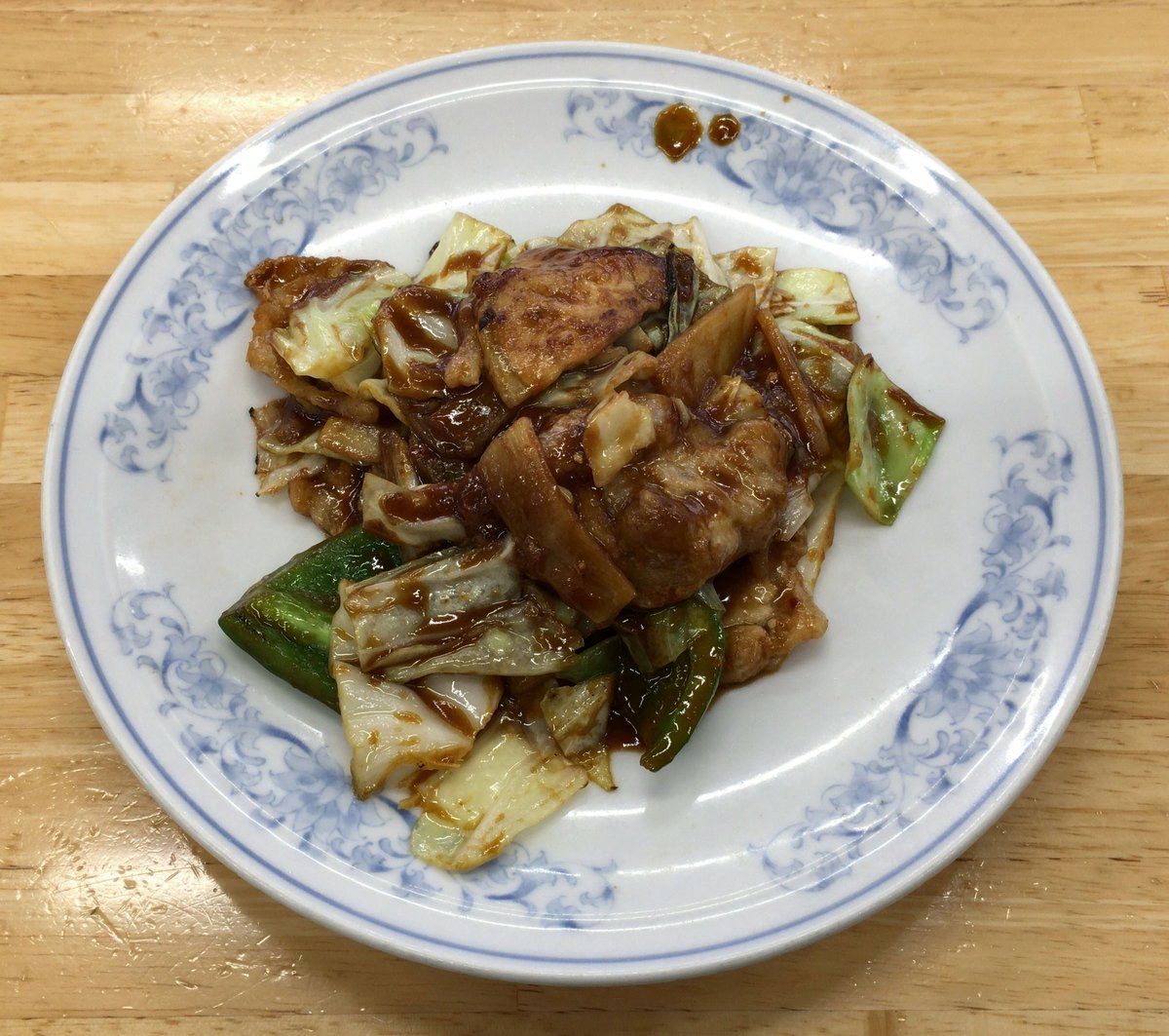 Sichuan Twice-Cooked Pork Hui Guo Rou with leeks and chili