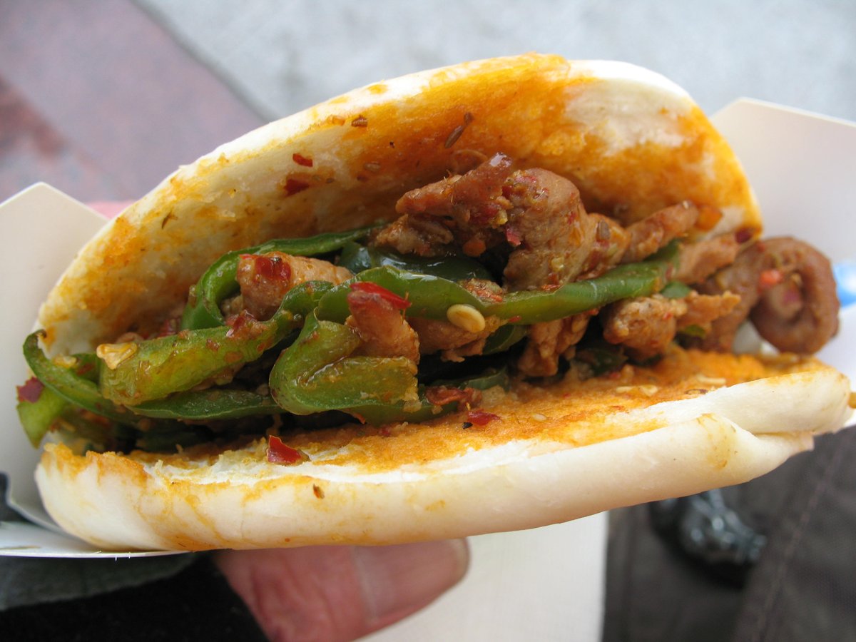 Chinese Braised Pork Burger Rou Jia Mo