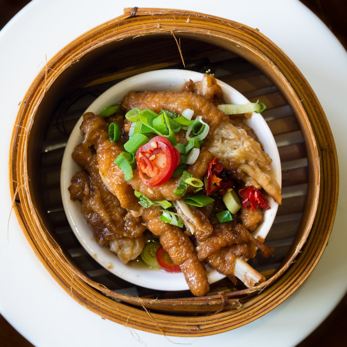 Chicken Feet Phoenix Claws dim sum black bean sauce