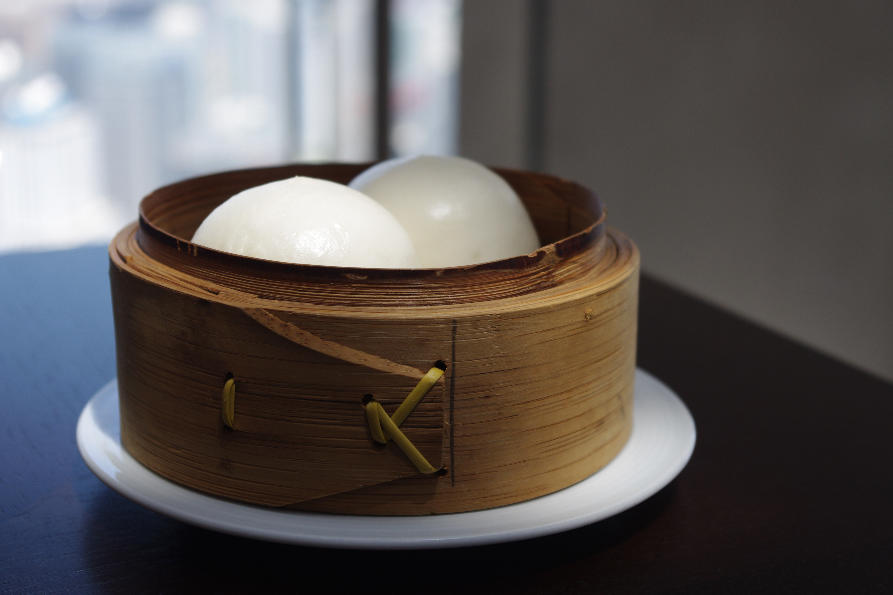 Steamed custard buns nai huang bao creamy filling