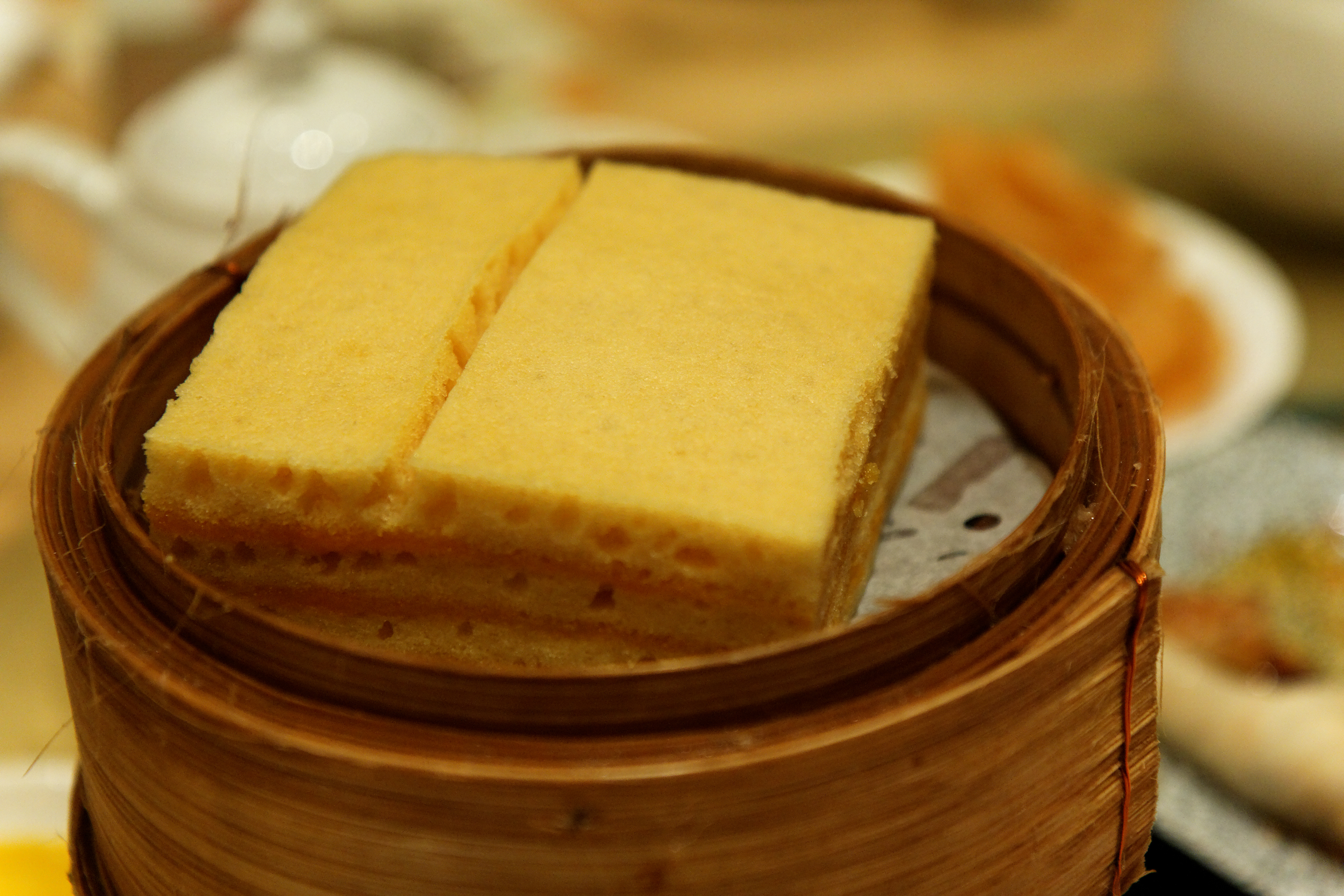 Malay cake ma lai go Cantonese steamed sponge cake