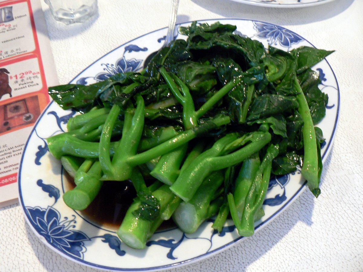 Oyster Sauce Broccoli Chinese stir fry vegetable